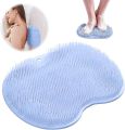 Shower Foot Massager Scrubber, (25x30) Mat with Non-Slip Suction Cups - Improves Foot Circulation & Reduces Foot Pain, Soothes Tired Achy Feet and Scrubs Feet Clean. 