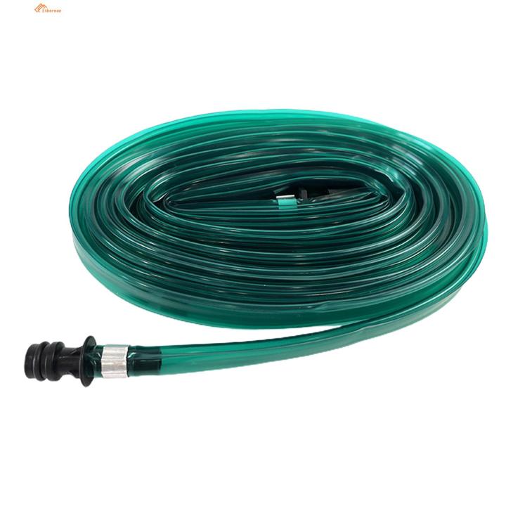 Ethereon Garden Hose with Anti-extrusion Coupler Leakproof Anti-kink Garden Hose for Outdoor Lawns 1/2 Diameter Durable Flexible Water Pipe Leak-proof Garden Hose