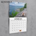 Puppy Pooping Calendar 2024 Exquisite Pattern Wall Calendar Thick Sturdy Paper Fade-resistant Full Page Months Perfect for Dog Lovers in Southeast Asia Dog Poop Calendar. 