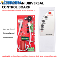 【FOOT SOFA】Original Aideepen Universal Fan Remote Control Modification Board Circuit Board Control Motherboard Optional red / yellow. 