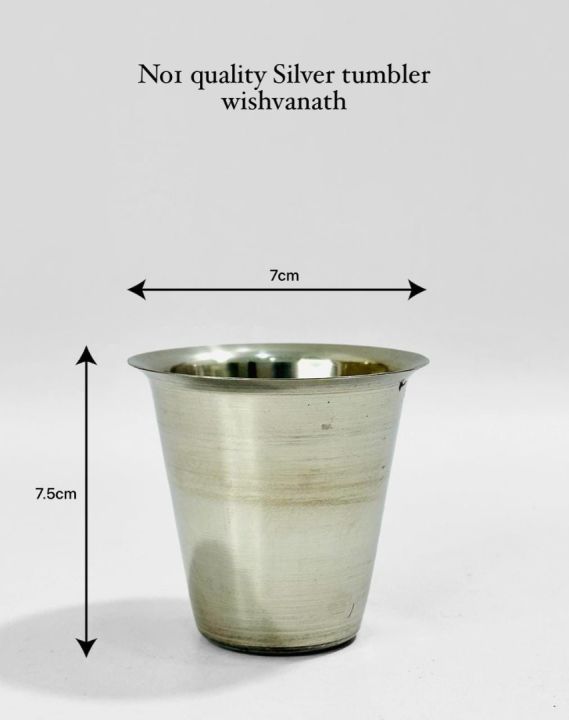 No.1%20Quality%20Silver%20Tumbler%20Set%207.5cm%20-%20Image%203