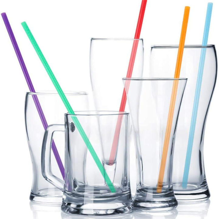 100Pcs%20Disposable%20Plastic%20Straight%20Drinking%20Straws%20Multi-Colored%20Striped%20Straws%20Party%20Event%20Alike%20Supplies%20-%20Image%203