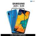 OriginaI 9H Full Glue Edge to Edge Full Screen Anti-Scratch Tempered Glass for Samsung Galaxy A20 A30 Screen Protection. 