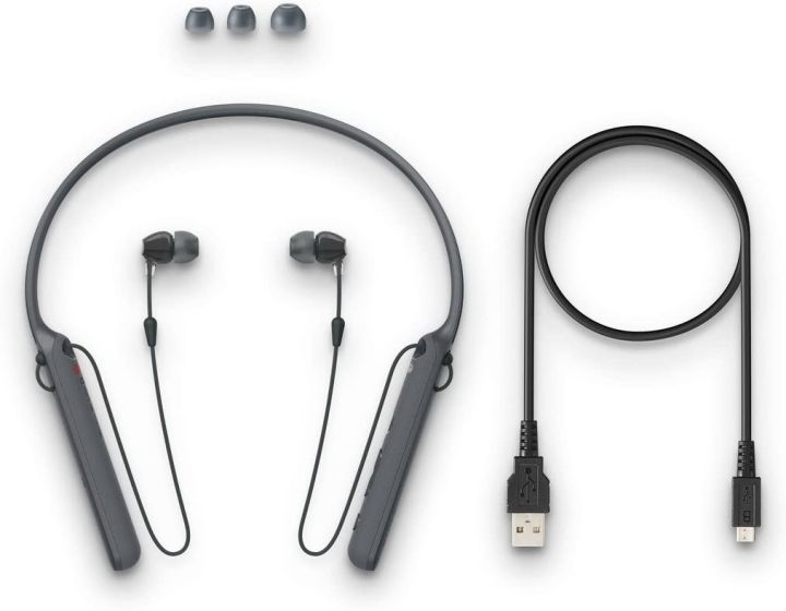 Sony%20-%20C400%20Wireless%20Behind-Neck%20in%20Ear%20Headphone%20Black%20(WIC400/B)%20100%25%20Genuine%20(%2006%20Months%20Official%20Warrenty)%20-%20Image%203