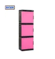 Plastic Small Three Door Cupboard DMC003C. 