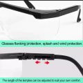 1 PCS Anti Fog Windproof Goggles Working Safety Glasses Protective Work Spectacles Dust Adjustable Goggles. 