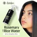 Indulgeo Essentials Rosemary & Rice Water Hair Growth Spray Mist (200ml) | Strengthen, Moisturize, Detangles, Hair Shine, Thicker & Healthier Hair(From  india). 