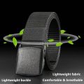 Nylon Miltary Tactical Men Belt Webbing Canvas Outdoor Adjustable Web Belt. 