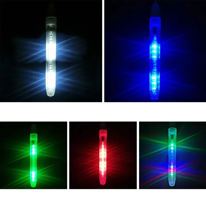 Portable Durable Deep Drop Underwater Flash Lamp Bass Spoon Fishing ...