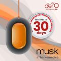 Godrej aer O Hanging Car Air Freshener Gel | Car Accessories | Musk After Smoke (7.5G) FROM INDIA. 