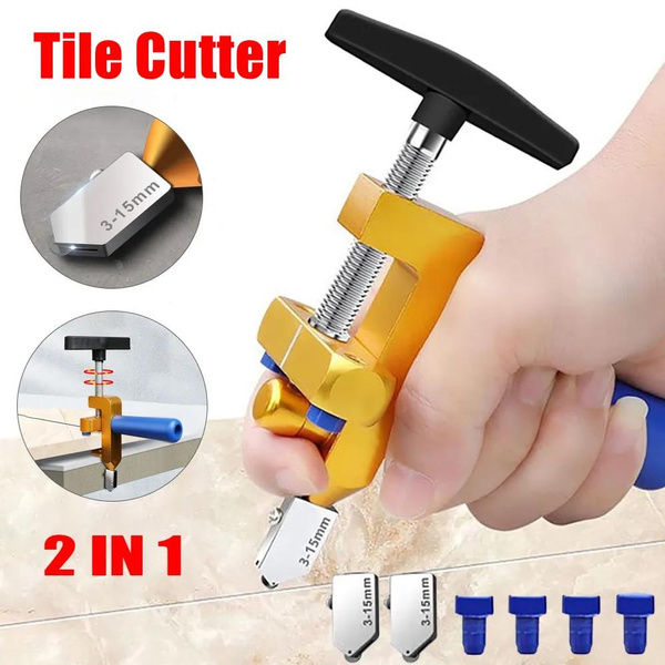 2 IN 1 Hand held Tile Knife Glass Ceramic Tile Cutter Tile Opener Multifunctional Cutting Daraz.lk