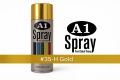 A1 SPRAY PAINT 400ML, QUICK DRYING, AUTO AND MULTIPURPOSE, Choose color. 