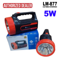 LM-877 Rechargeable LED Lamp Torch Flashlight. 