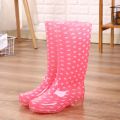 Fashion Non-Slip Waterproof Rain Boots Women's Mid-Calf Tendon Bottom Rain Shoes Women's High-Calf Waterproof Overshoe Wear-Resistant Rain Shoes Women's Short Tube. 