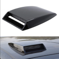 Car Decorative Bonnet Hood Scoop twin head (Black). 