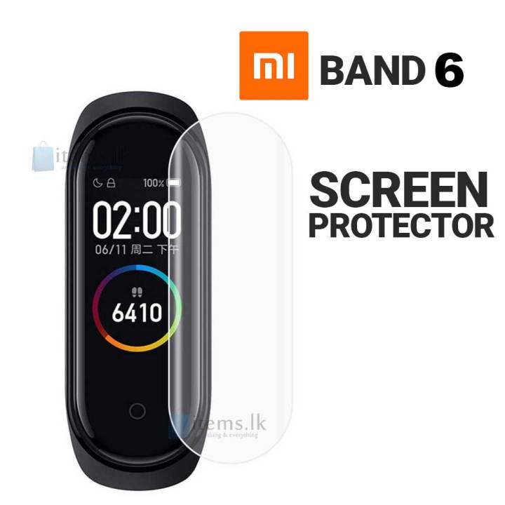 Hydrogel Protective Film for XiaoMi Mi Band 6 Full Screen Protector Sticker for miband 6 waterproof Film for Mi Fitness Band