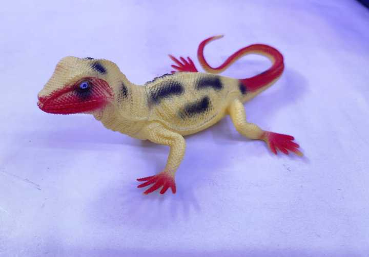 Hard%20Rubber%20Realistic%20Lizard%208-9"%20Toys%20Animal%20Figurines%20Figures%20Educational%20Toys%20for%20Kids%20Children%20Toddlers%20-%20Image%202