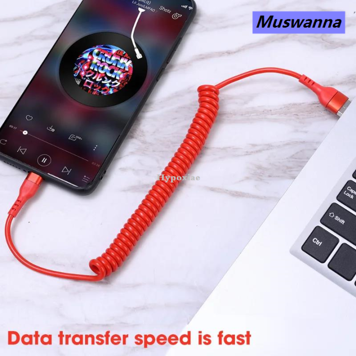 Muswanna%20Hypoxiae%20Accessories%20xiaomi%20samsung%20oid%20phone%20fast%20charging%20cable%20car%20e%20c%20dataProfesional%20Luxury%205A%20Typ%20line%20spring%20retractable%20fast%20USB%20C%20charging%20cable%20for%20android%20-%20Image%204