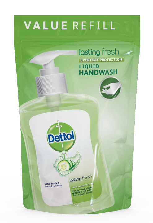 Dettol Hand Wash Refill Lasting Fresh 175ml