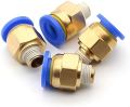 Pneumatic Push-In Fitting Straight Type 4mm - 12mm  Connector. 
