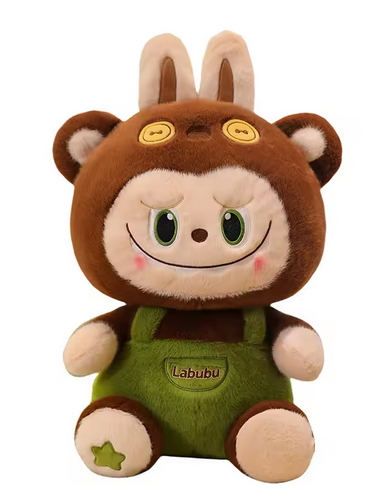 Labubu Plush Toy Breathe Teddy Bear (හුස්ම ගන්න ටෙඩිබෙයා)