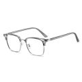 Vintage Blue Ray Blocking Anti-Blue Light Glasses Eye Protection Metal Computer Goggles Ultralight Frame Eyewear Men Women. 