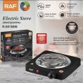 Hot Plate electric stove 1000W RAF Brand 1 year warranty powerful cooker. 