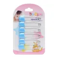 SAFETY PIN (DG-702)  | Head Safety Pins Infant Kids Cloth Nappy Locking Brooch Buckles U-shaped Baby Care Shower Diaper Clips Holder|  |Beaby|. 