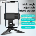 Anedshaop Phone Holder Portable Tripod Foldable Desktop Mobile Phone Stand Rotatable Selfie Holding Live Video Camera Stabilizer Bracke. 