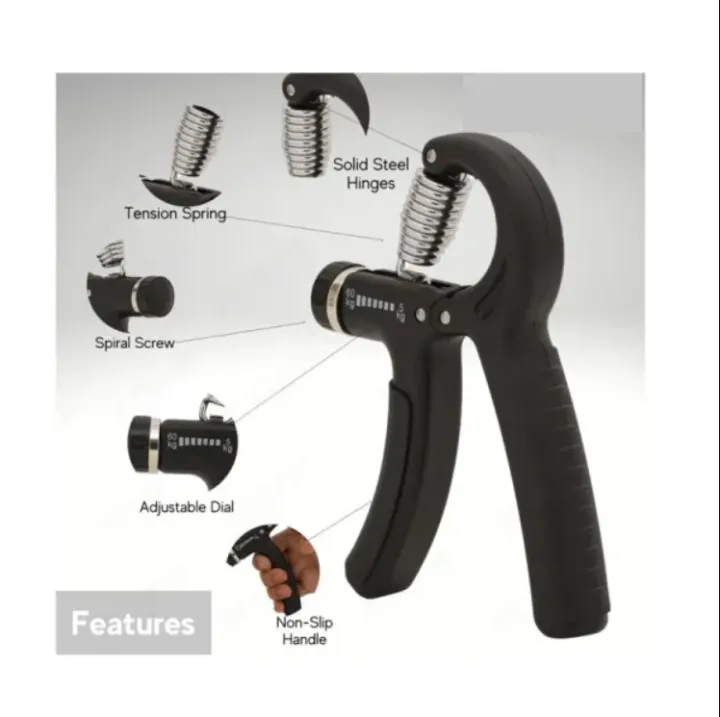 Difutagui%205-100KG%20Forearm%20Grip%20Strength%20Trainer%20Non-Slip%20Hand%20Gripper%20Adjustable%20Affordable%20Resistance%20Finger%20Wrist%20Expander%20Steel%20Spring%20Exercise%20-%20Image%209