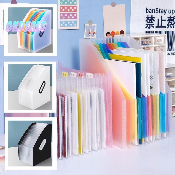 Paper Organizer Multi-layer 13 Pockets File Folder Portable Large ...
