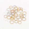 200 s/lot 3 4 5 6 7 8 10 12mm Jump Rings Split Rings Connectors For Diy Jewelry Finding Making Accessories Wholesale Supplies. 