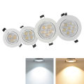 Dimmable LED Ceiling Light Recessed Downlight Spotlight Round 7/12W. 