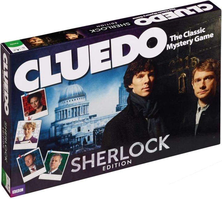 Cluedo The Classic Mystery Board Game - Classic & Sherlock Version by ZinZen