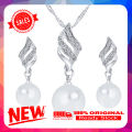 Earrings Faux Pearls Durable Alloy High Quality Elegant Color Earring Set for Travel. 