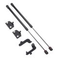 Hood Charged Shock Spring Prop Rod Easy Opening Front Hood Charged Support Strut 1 Pair for Wrangler JL 2018 To 2024. 