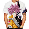 2023 New Anime fairy tail t shirt men women 3D printed T-shirts casual Harajuku boy girl tshirt streetwear oversized tops tees. 