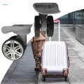 2Pcs Luggage Wheels Suitcase Casters DIY Accessory Replacement Swivels Wheel Reusable Good Load Bearing Capacity Mute Left and Right. 