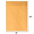 100 Pcs Brown Envelope Paper Envelope Bundle - Size 10” X 8”. 