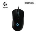 Logitech G403 wired gaming mouse, Hero 25K sensor, 25,600 DPI, RGB backlit buttons, 6 programmable buttons. 