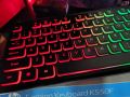 Hp K550F RGB Gaming Keyboard Colorful Lighting Effect Smrt Keyboard Stalish Desing With Integrated Metal Penal Keyboard. 