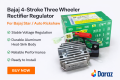 Bajaj 4 Stroke Three Wheeler Rectifier Regulator - China  AF201036 | Bajaj Star Auto Rickshaw Charging Rectifier | Genuine Type Voltage Regulator. 