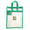 Tansparent Tote Bag With Zipper For School, Children and Students. 