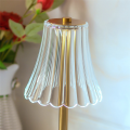 1Set LED Crystal Decorative Table Lamp 3-Levels Brightness Gold For Restaurant Cafe. 