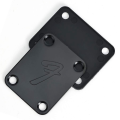 1Set 70S 4-Bolt Guitar Neck Plate Neckplate With Screws Reinforced Neck Plastic Back Plate (Gold). 