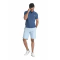 Moose Men’s Oxford Short - Coral Blue. 