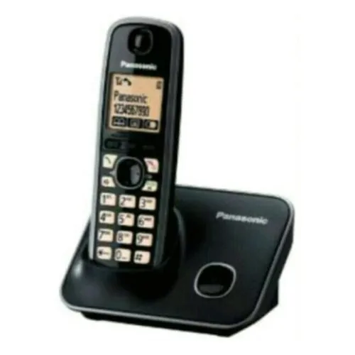 Panasonic Single Line Digital Cordless Telephone, Black KX-TG3711SX