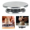 Heavy Duty Sculpting Wheel Turntable Pottery Stand Revolving DIY Tool Art Crafts Platform for Model Building - 15cm. 