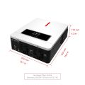 PowMr MPPT 1KW 12V Hybrid Solar Inverter 230Vac PV Starting Voltage 20Voc Built-in 80A Solar Charge Controller 50/60Hz Automatic Pure Sine Wave Inverter. 