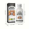 Snow Bleach Underarm Cream, Suitable For Armpit, Knees, Neck, Elbows, Private Areas, Easy To Apply, Creates Perfect Skin. 
